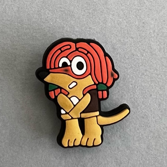 Indy - bluey shoe charm. New - Picture 1 of 1